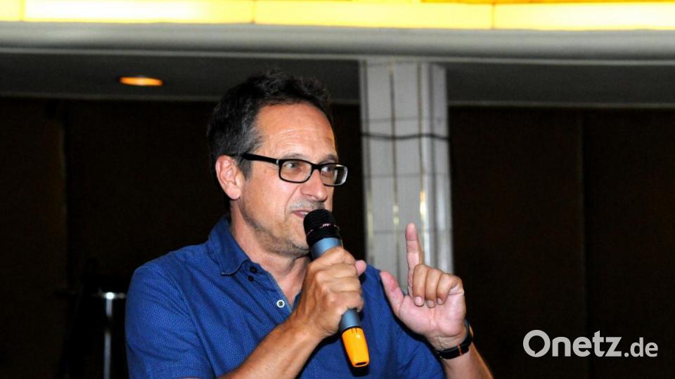 Moderator Andreas Ascherl Bild: Stephan Huber