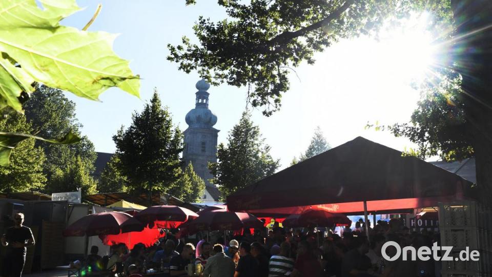 Wie aus dem Bilderbuch: So schön und atmosphärisch ist es auf dem Amberger Mariahilfberg. Bild: Petra Hartl