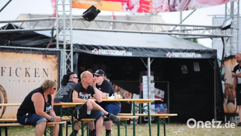 Die letzten Stunden auf der G.O.N.D. standen an. Am Samstagnachmittag war es ruhig auf dem Gelände, wenige Stunden später waren wieder Tausende da, die aber auch ein paar Stunden später Abschied nahmen. Bild: brü