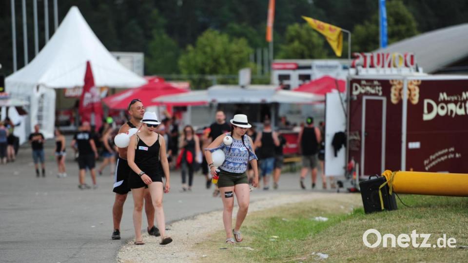 Die letzten Stunden auf der G.O.N.D. standen an. Am Samstagnachmittag war es ruhig auf dem Gelände, wenige Stunden später waren wieder Tausende da, die aber auch ein paar Stunden später Abschied nahmen. Bild: brü