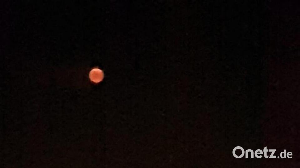 Mondfinsternis Bild: Yvonne Bilderberg