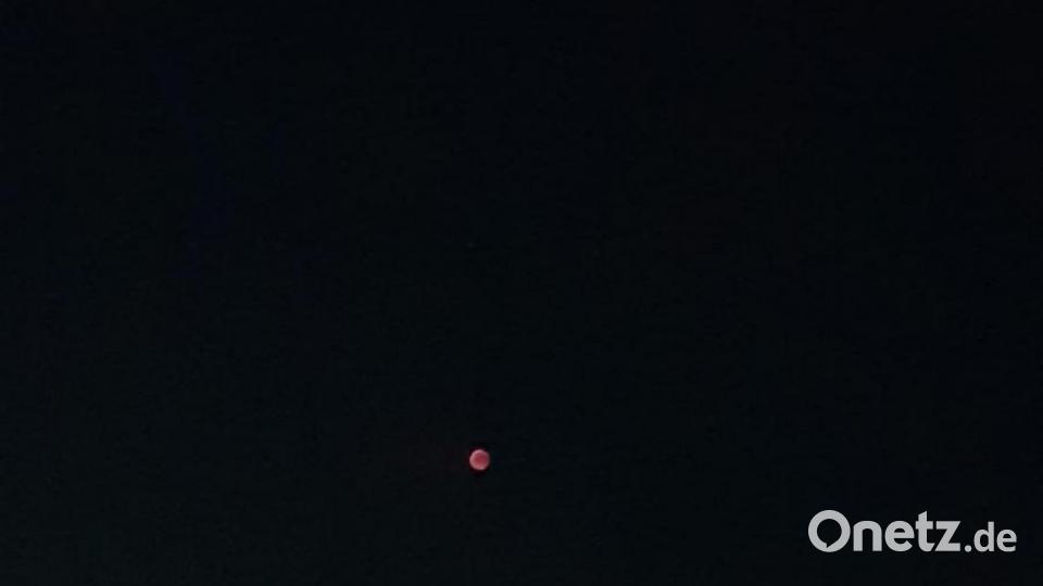 Mondfinsternis über Sulzbach-Rosenberg Bild: Dominik Pentner
