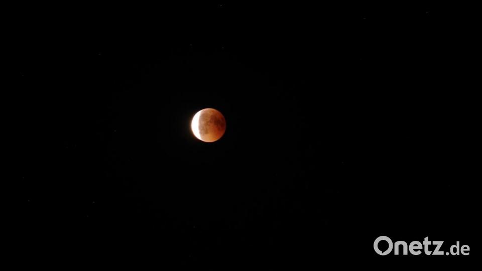 Mondfinsternis bei Kümmersbruck Bild: Doris Wagner