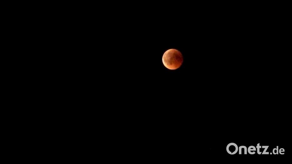 Mondfinsternis über Regensburg Bild: Alexander Auer
