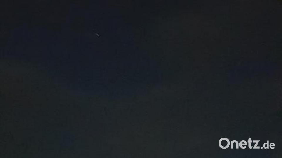 Mondfinsternis zwischen Poppenricht und Amberg Bild: Irmgard Roth