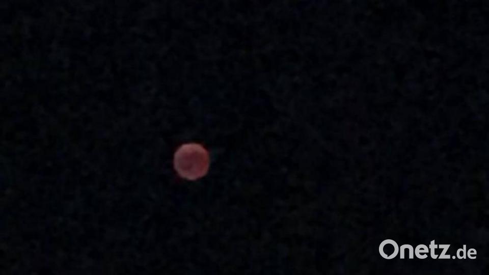 Mondfinsternis über Kürmreuth Bild: Tracy Seibold