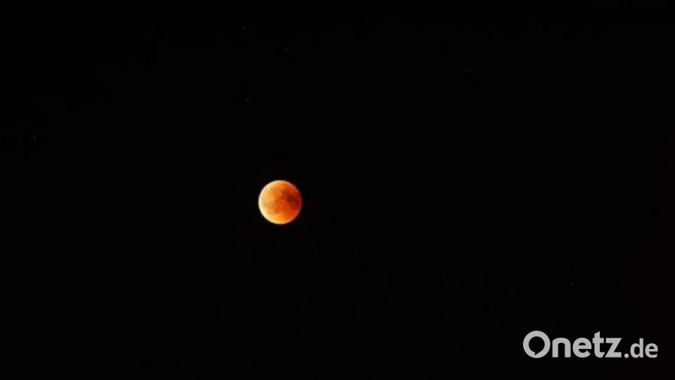 Mondfinsternis Bild: Wilhelm Daubner