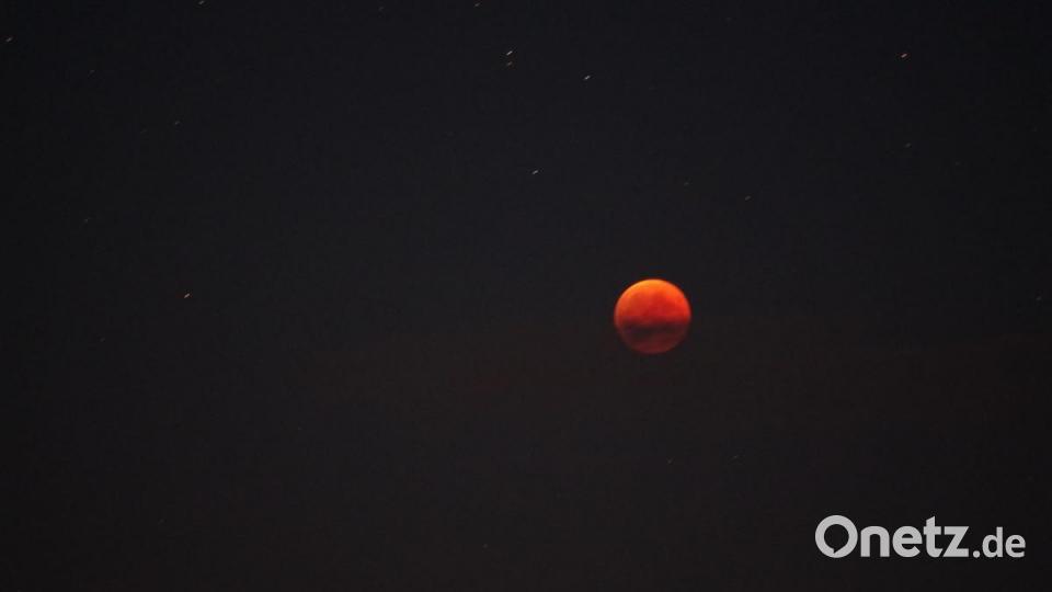 Mondfinsternis bei Kümmersbruck Bild: Doris Wagner