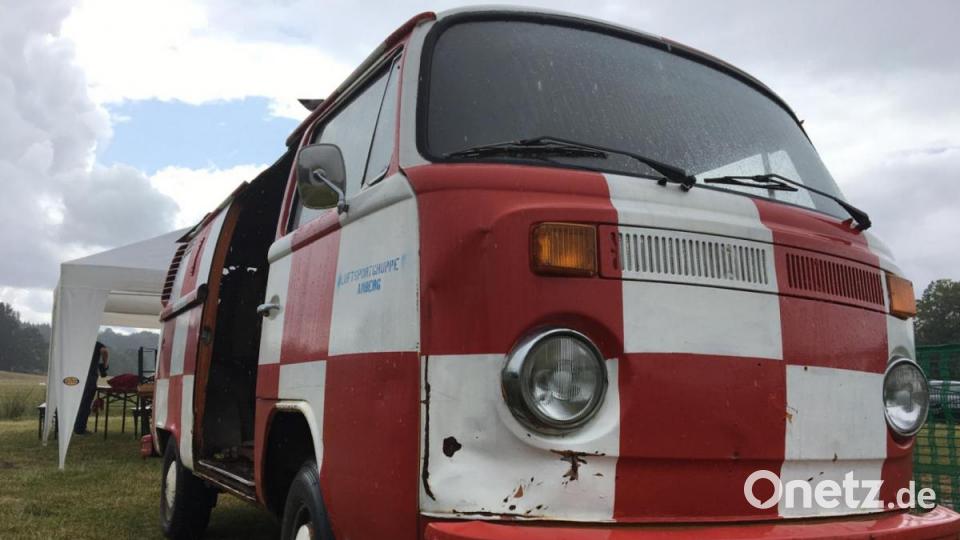 Volkswagen T2 im Einsatz für die Luftsportgruppe Amberg. Bild: upl