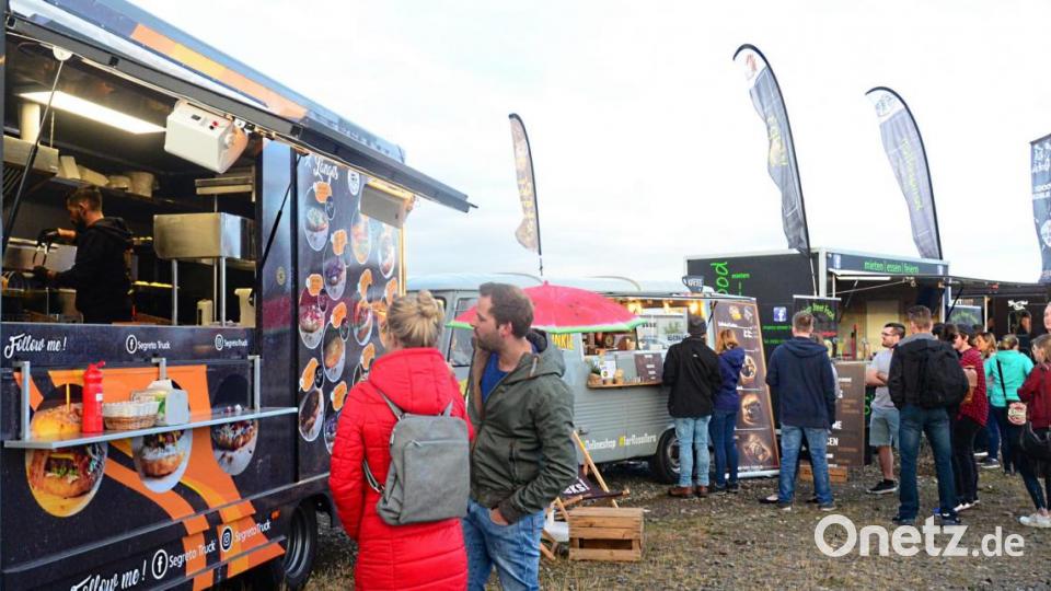 Foodtruck-Festival auf dem neuen Festplatz. Bild: Kunz