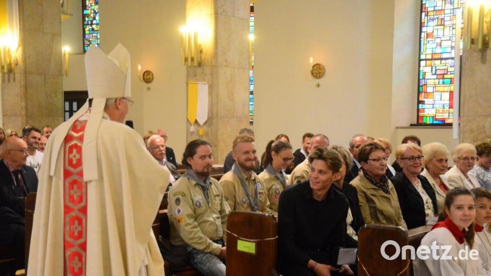 Die Pfadfinder sollten es sich doch überlegen, wieder nach Herz Jesu zurückzukehren. Das neue Pfarrheim biete Platz für Gruppenstunden. Bild: Kunz