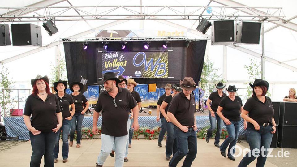 Line-Dance-Gruppe Happy Free Liners. Bild: jma