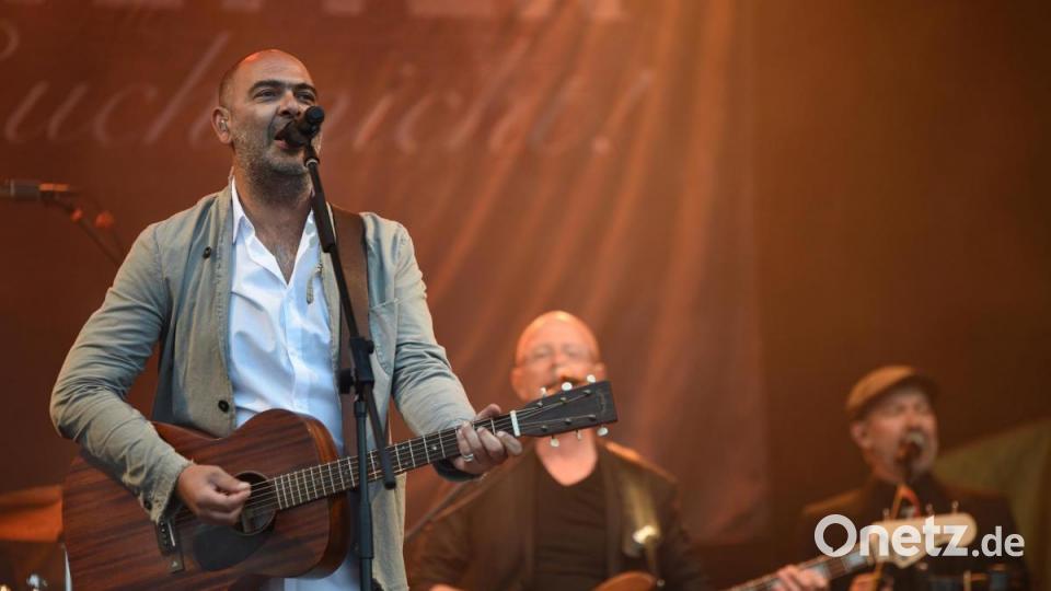 Vollblutmusiker Hannes Ringlstetter ist der Abräumer des Festivals. Bild: Tobias Schwarzmeier