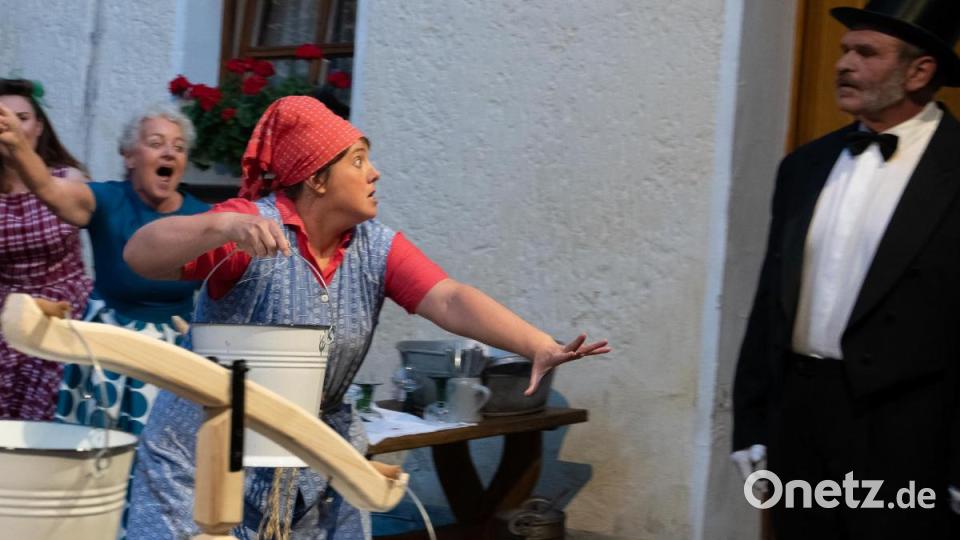 Genial: Zeitlupe im Theater. Bild: chl