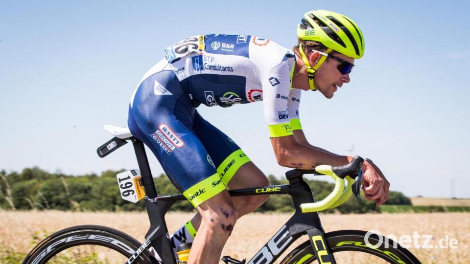 Das Team Wanty-Groupe Gobert auf Cube-Rädern bei der Tour de France Bild: Leon van Bon/Cube