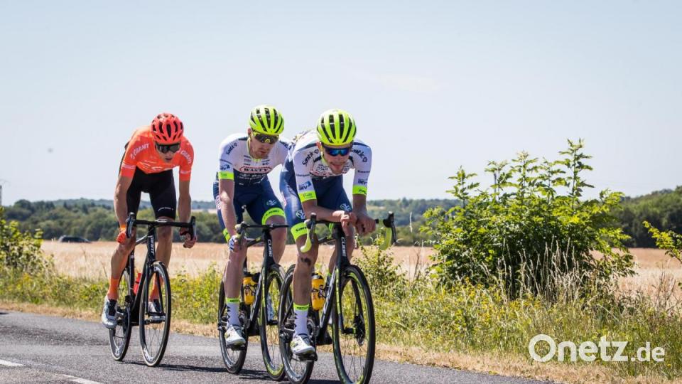 Das Team Wanty-Groupe Gobert auf Cube-Rädern bei der Tour de France Bild: Leon van Bon/Cube