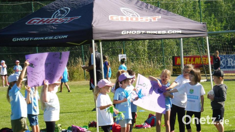 Die Grundschulen Wiesau, Falkenberg und Friedenfels suchen &quot;Ballhelden&quot;. Bild: wro