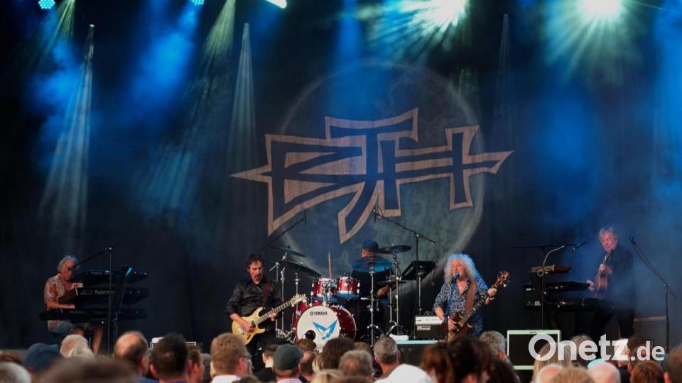 &quot;Barclay James Harvest&quot; featuring Les Holroyd und &quot;Uriah Heep&quot; rocken die &quot;Droht&quot; in Falkenberg. Bild: tr