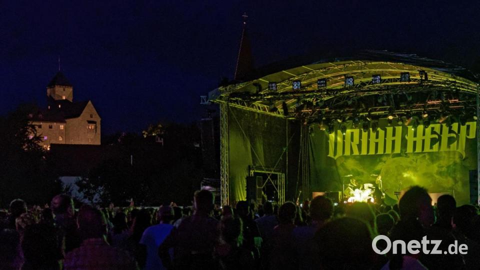 &quot;Barclay James Harvest&quot; featuring Les Holroyd und &quot;Uriah Heep&quot; rocken die &quot;Droht&quot; in Falkenberg. Bild: tr