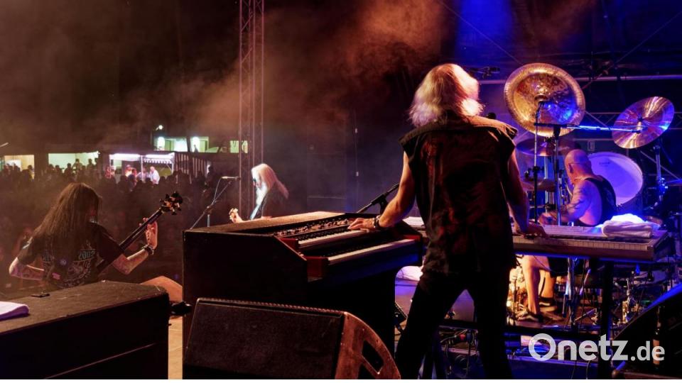 &quot;Barclay James Harvest&quot; featuring Les Holroyd und &quot;Uriah Heep&quot; rocken die &quot;Droht&quot; in Falkenberg. Bild: tr