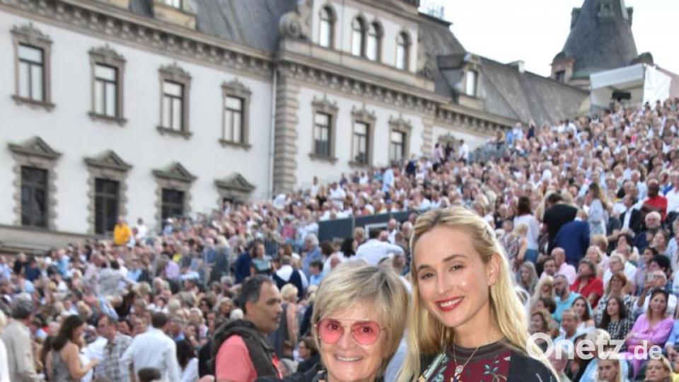Fürstin Gloria mit ihrer Tochter Elisabeth. Bild: we