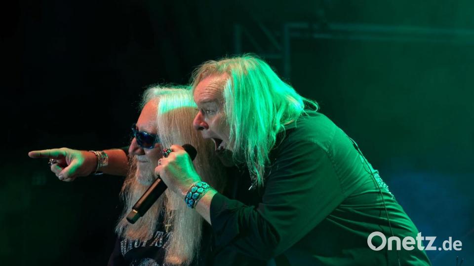 &quot;Barclay James Harvest&quot; featuring Les Holroyd und &quot;Uriah Heep&quot; rocken die &quot;Droht&quot; in Falkenberg. Bild: tr