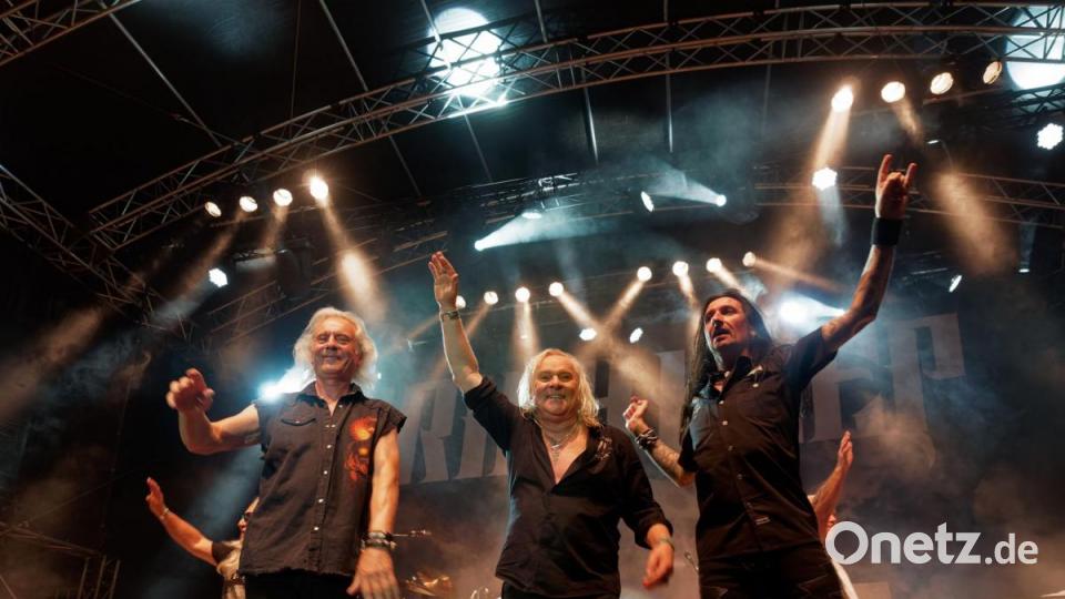 &quot;Barclay James Harvest&quot; featuring Les Holroyd und &quot;Uriah Heep&quot; rocken die &quot;Droht&quot; in Falkenberg. Bild: tr