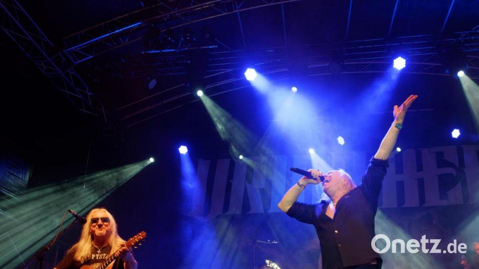 &quot;Barclay James Harvest&quot; featuring Les Holroyd und &quot;Uriah Heep&quot; rocken die &quot;Droht&quot; in Falkenberg. Bild: tr