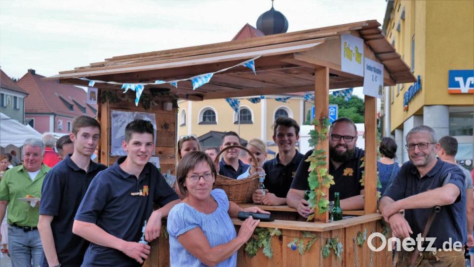 Die fahr-Bar vom Kirwaverein Bild: twi