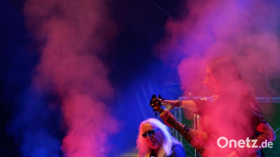 &quot;Barclay James Harvest&quot; featuring Les Holroyd und &quot;Uriah Heep&quot; rocken die &quot;Droht&quot; in Falkenberg. Bild: tr