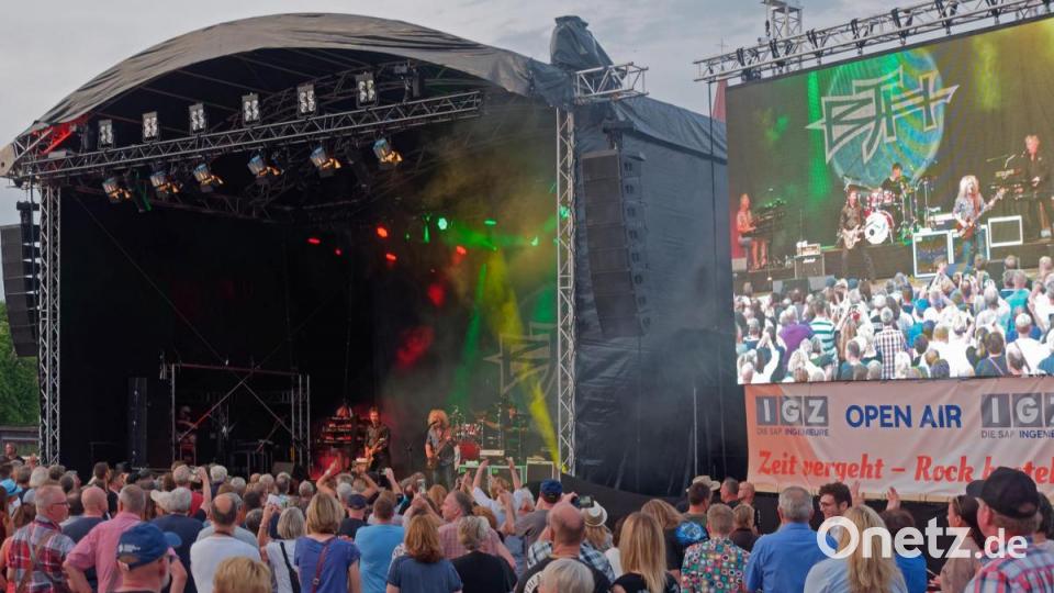 &quot;Barclay James Harvest&quot; featuring Les Holroyd und &quot;Uriah Heep&quot; rocken die &quot;Droht&quot; in Falkenberg. Bild: tr