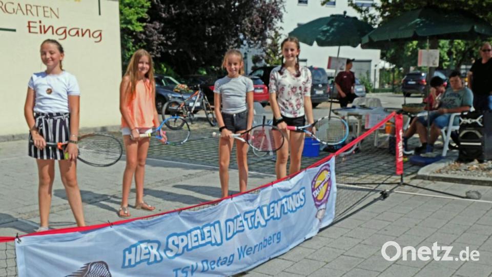 Tennis-Girls Bild: twi