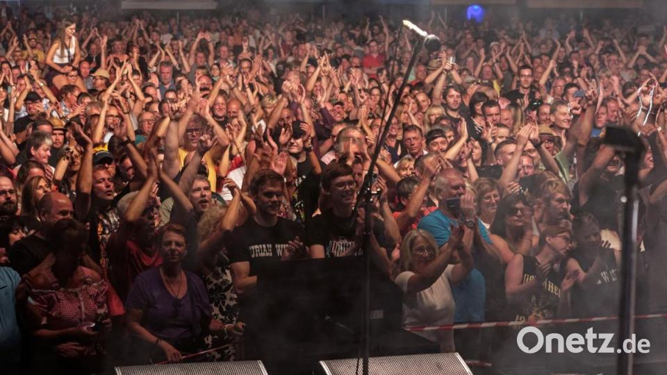 &quot;Barclay James Harvest&quot; featuring Les Holroyd und &quot;Uriah Heep&quot; rocken die &quot;Droht&quot; in Falkenberg. Bild: tr