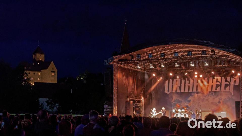 &quot;Barclay James Harvest&quot; featuring Les Holroyd und &quot;Uriah Heep&quot; rocken die &quot;Droht&quot; in Falkenberg. Bild: tr
