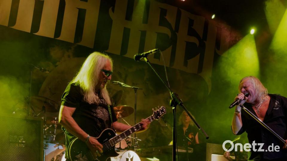 &quot;Barclay James Harvest&quot; featuring Les Holroyd und &quot;Uriah Heep&quot; rocken die &quot;Droht&quot; in Falkenberg. Bild: tr