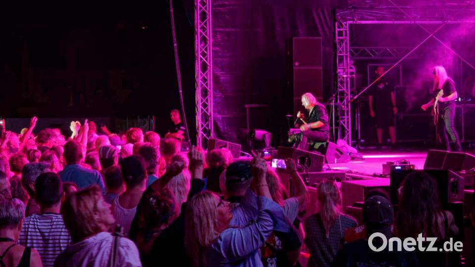 &quot;Barclay James Harvest&quot; featuring Les Holroyd und &quot;Uriah Heep&quot; rocken die &quot;Droht&quot; in Falkenberg. Bild: tr