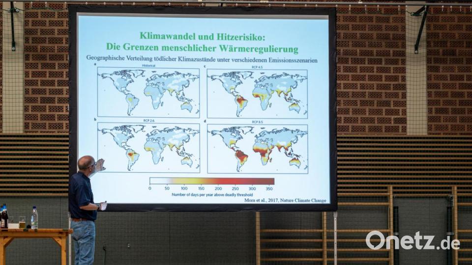 Viele interessante Grafiken und Diagramme mit aktuellen Daten hat Prof. Lesch präsentiert und erklärt. Bild: pml