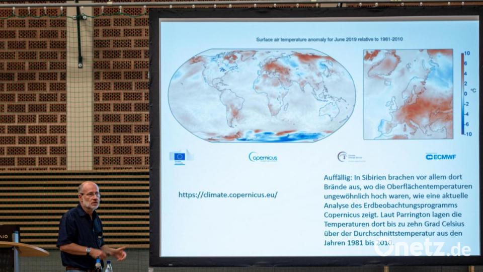 Viele interessante Grafiken und Diagramme mit aktuellen Daten, hat Prof. Lesch präsentiert und erklärt. Bild: pml