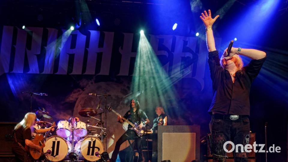 &quot;Barclay James Harvest&quot; featuring Les Holroyd und &quot;Uriah Heep&quot; rocken die &quot;Droht&quot; in Falkenberg. Bild: tr