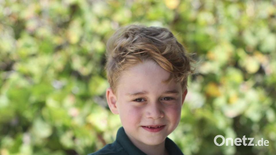 Prinz George im Garten des Kensington Palace. Bild: The Duchess of Cambridge