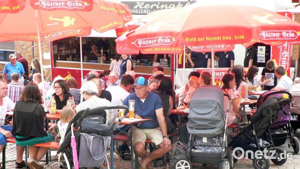 Viele Familien genossen den Bürgerfestsonntag. Bild: lep