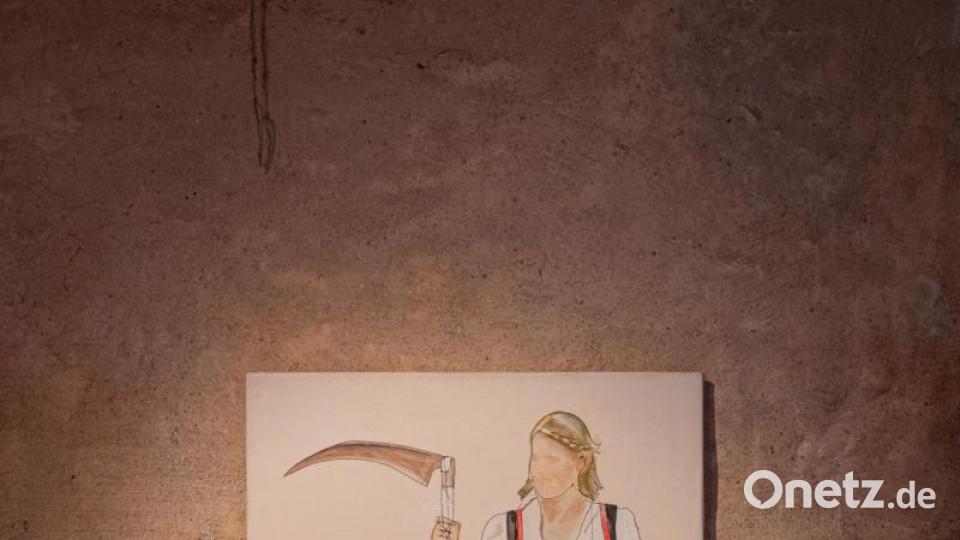 Impressionen von der Eröffnung der diesjährigen Ausstellung des Kunst- und Kulturvereins Hausfluss e.V. Neustadt. Die Künstlerinnen Michaela Schwarzmann und Stephanie Löw zeigen einige ihrer Werke in den Räumen der &quot;Alten Schießstätte&quot; in Neustadt. Bild: pml