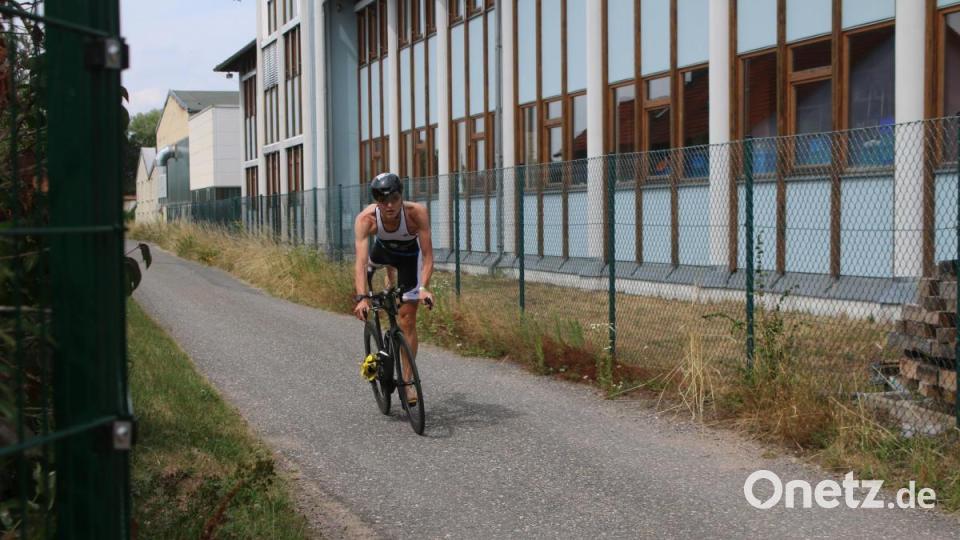 Pollert war nicht zu schlagen und hatte schon nach dem Radfahren einen minutenlangen Vorsprung. Bild: sne