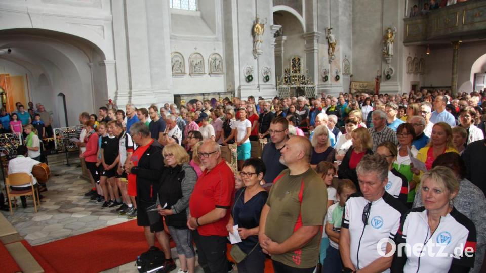 Radwallfahrt 2019 nach Fuchsmühl. Bild: wro