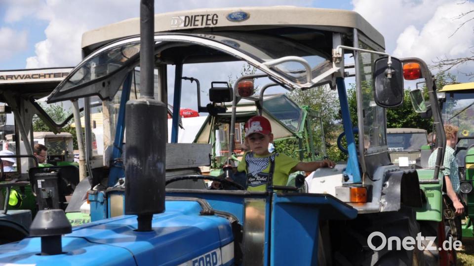 Klar, dass vor allem die Buben gerne mal Probe sitzen. Bild: ak