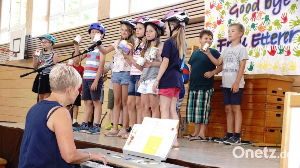 Das Radfahrerlied der Klasse 3b. Bild: bkr