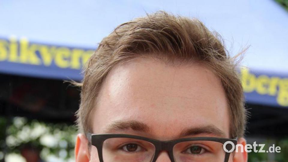 Patrick Heller (28) ist der Vorsitzende des Musikvereins Freudenberg. Er sucht händeringend einen Kassier. Bild: gri