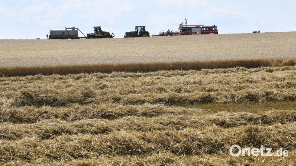 Feldbrand bei Atzmannsricht Bild: Petra Hartl