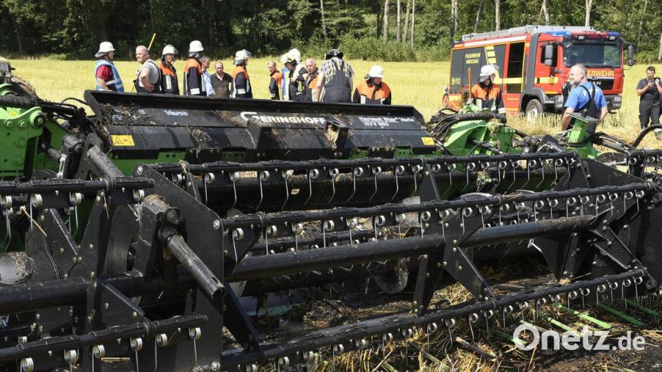 Feldbrand bei Atzmannsricht Bild: Petra Hartl