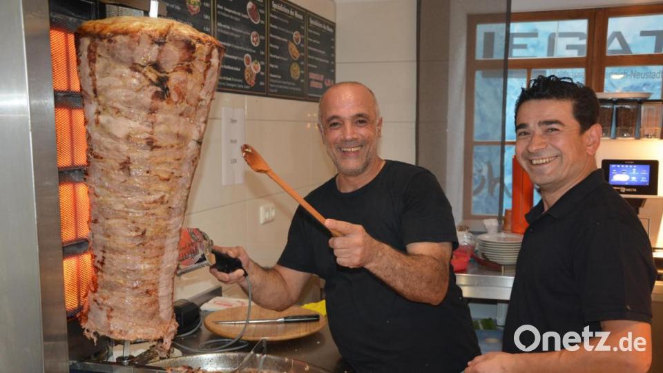 Döner frisch zubereitet Bild: jr